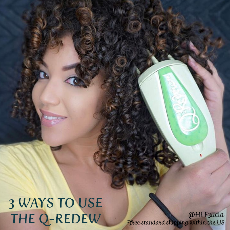 3 WAYS TO USE THE Q-REDEW with HI F3LICIA