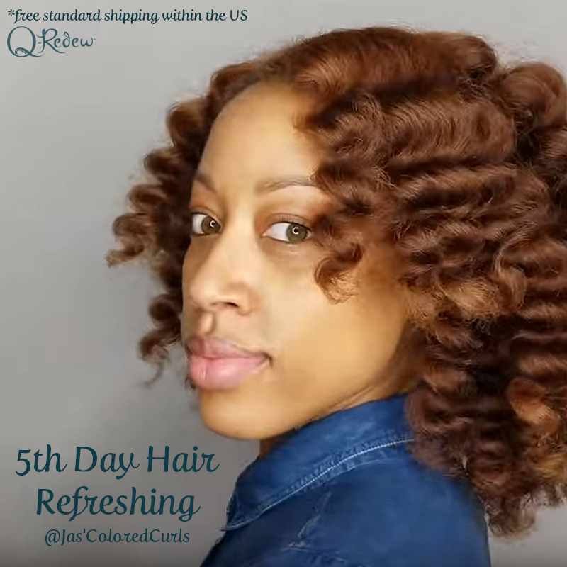 Refreshing 5th Day Hair
