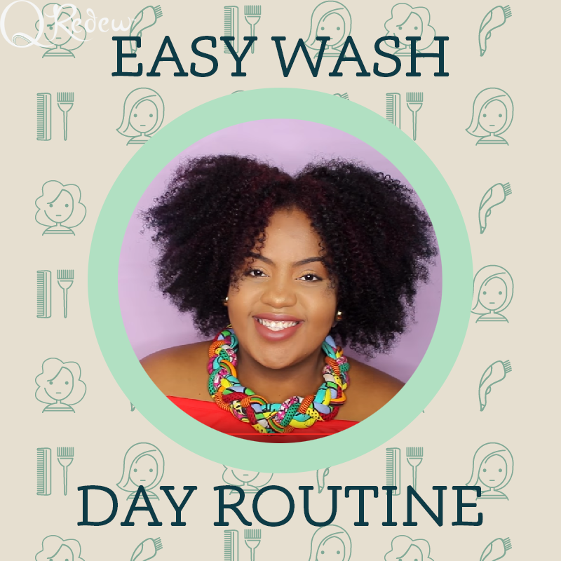 Easy Wash Day Routine for Length Retention